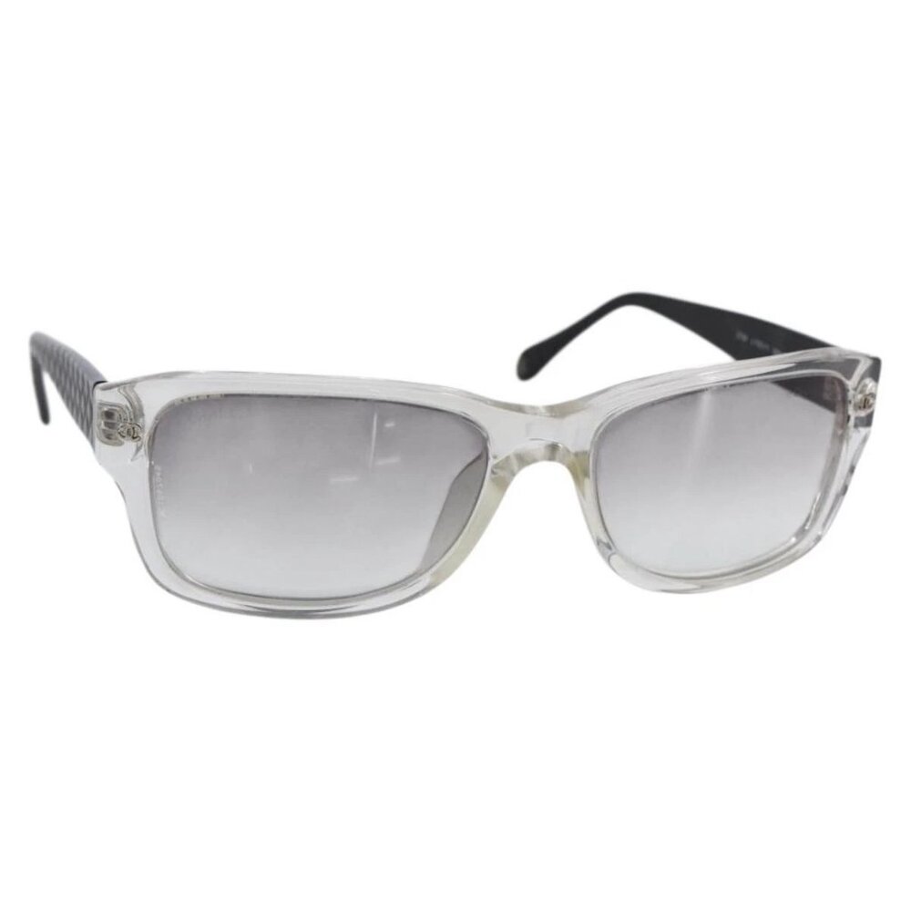 CHANEL Sunglasses plastic Black CC Auth 152424 - Picture 1 of 16